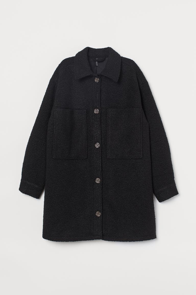 Oversized Shirt Jacket | H&M (US, CA, MX)