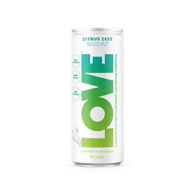 Be LOVE Citrus Zest Balanced Electrolyte Drink for Anytime Hydration - 12 fl oz | Target
