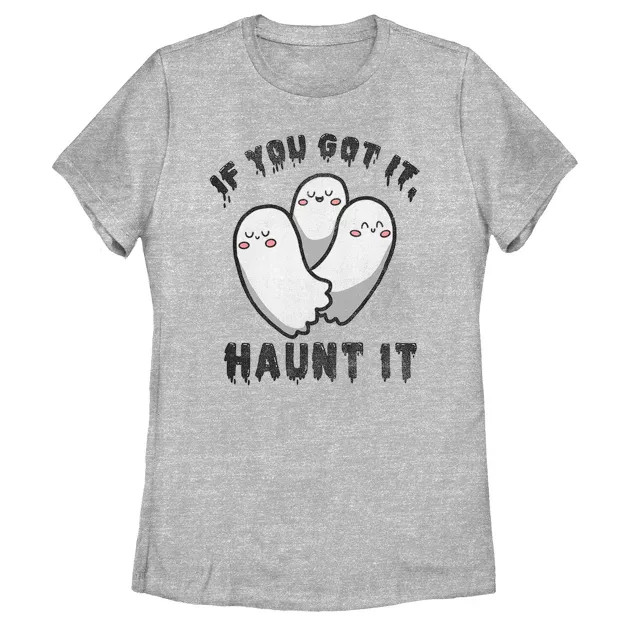 Women's Lost Gods Halloween If You Got it Haunt It T-Shirt | Target
