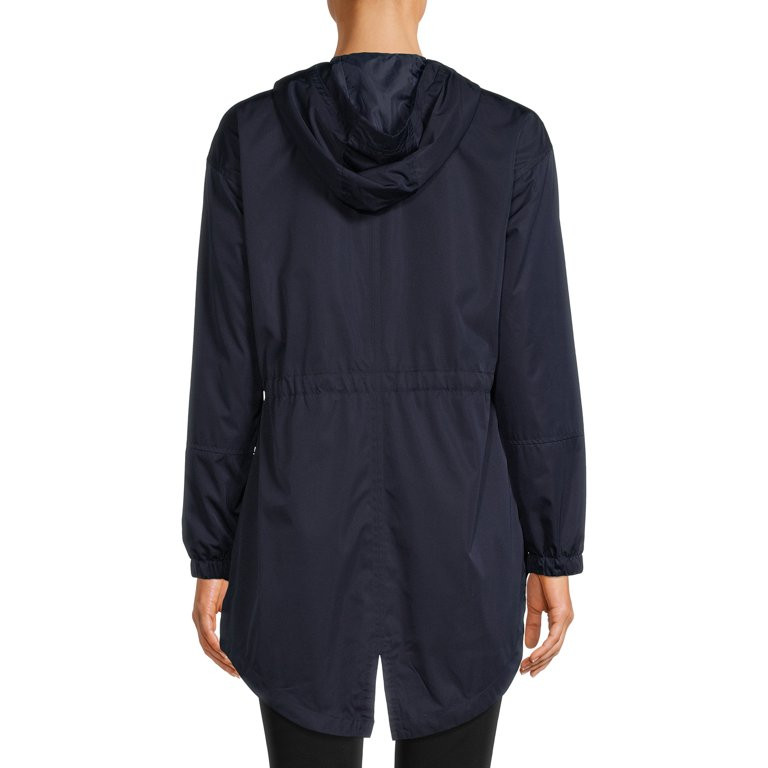 Time and Tru Women's and Plus Lightweight Anorak Jacket With Hood | Walmart (US)