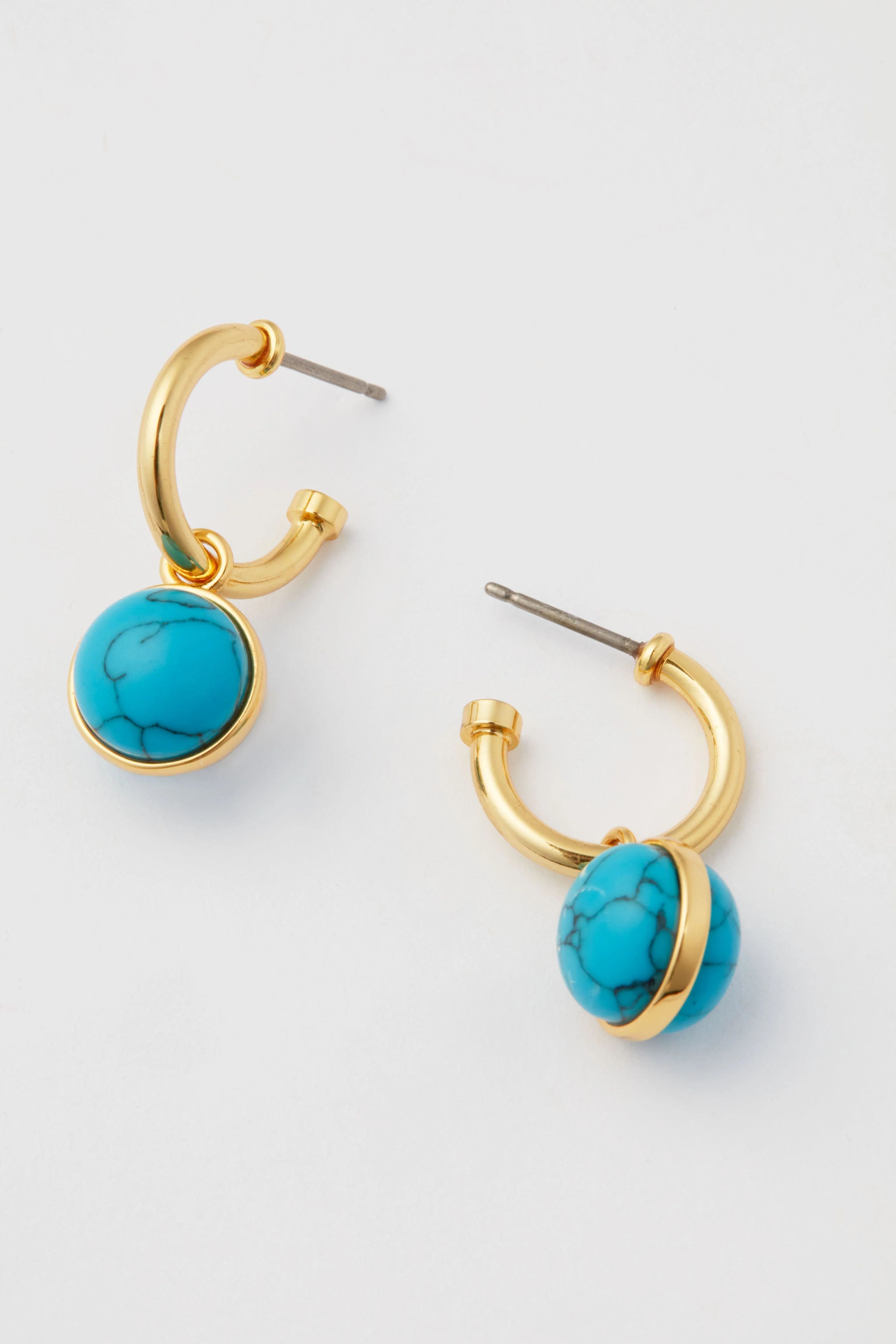 Turquoise Rhodes Earrings | Tuckernuck (US)