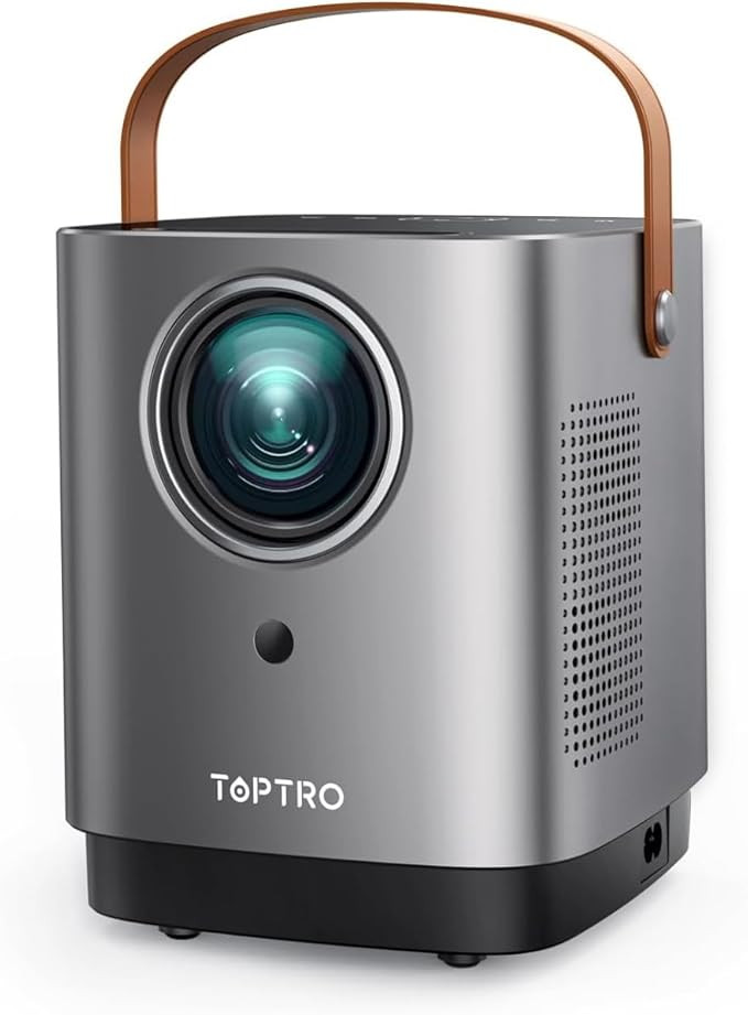 Mini-Portable-Projector, [Unique Handle Design] Mini Projector with WiFi and Bluetooth, 1080P Sma... | Amazon (US)