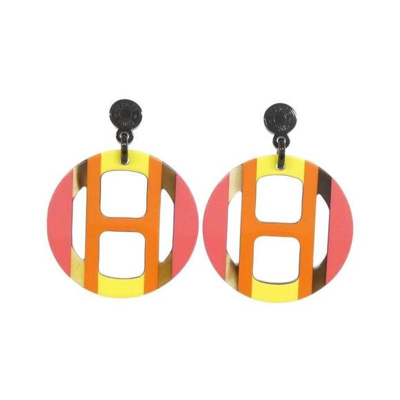 Hermes H Equipe 057086fl Earrings | Poshmark