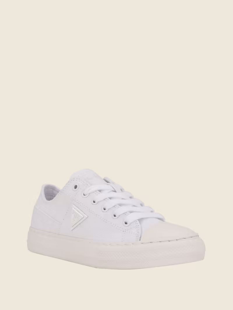 Pranze Low-Top Canvas Sneakers | Guess (US)
