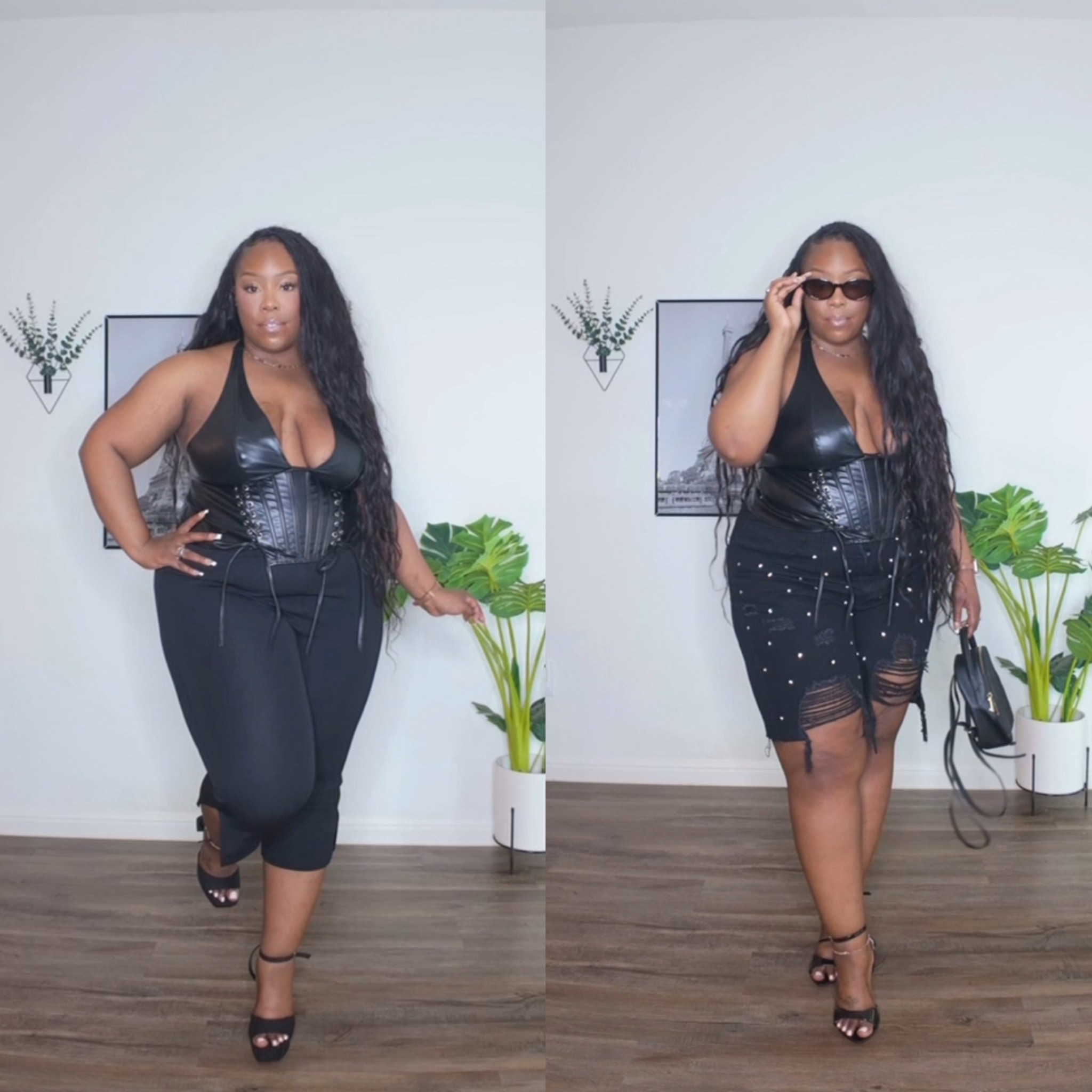 All black night on the town looks 🖤 shorts and capris 1X

#LTKMidsize #LTKPlusSize
