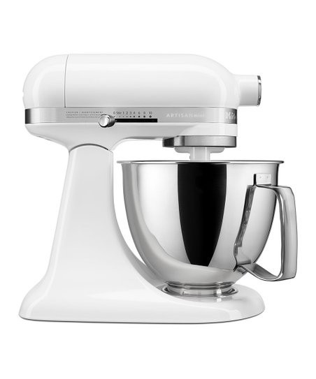 White Artisan® Mini 3.5 Quart Tilt-Head Stand Mixer | Zulily