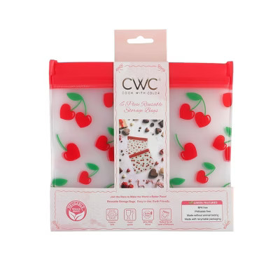 Cook With Color 6pk Reusable Treat Bags | Target