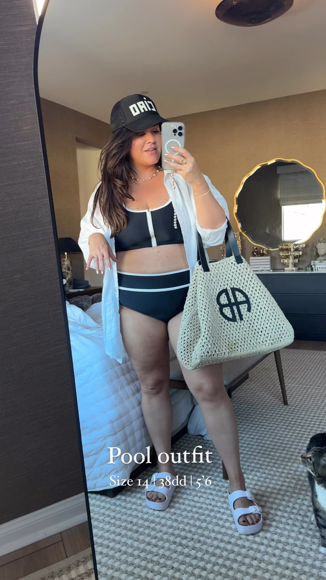 Midsize old navy bikini swimsuit wearing an xl I am a size 38dd and a so.e 14/16 bottom. 
Pool outfit 
Beach outfit 

#LTKSwim #LTKMidsize #LTKSaleAlert