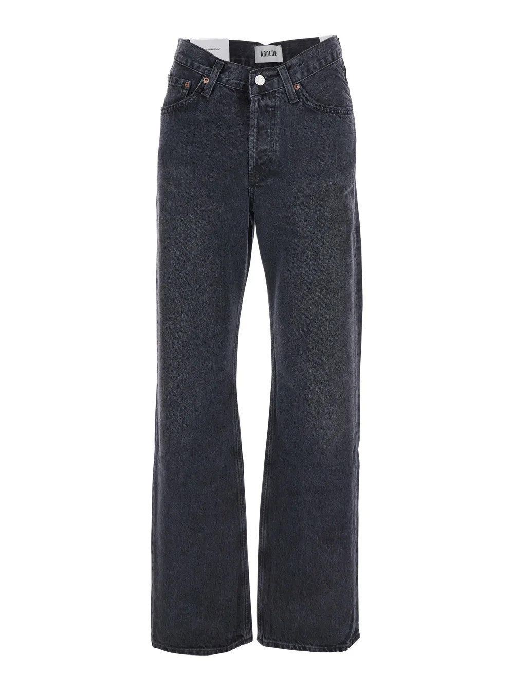 AGOLDE Kelly High Waisted Straight Leg Jeans | Cettire Global