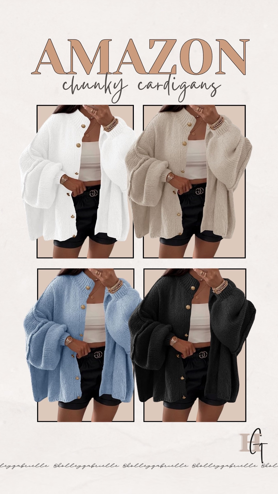 okayyyy but these chunky cardigans?!?😳😩 how ADORABLE!! Comes in tons of different color ways.

cardigans / Amazon / Amazon fashion / fall casual / fall fashion / fall style / layering / layer / fall layers / sweater / Holley Gabrielle 

#LTKFindsUnder50 #LTKStyleTip #LTKFindsUnder100