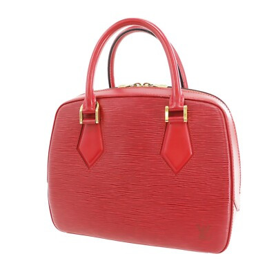 LOUIS VUITTON LV Sablon  Used Boston Handbag Epi Leather Red M52047 #CK465 S  | eBay | eBay US