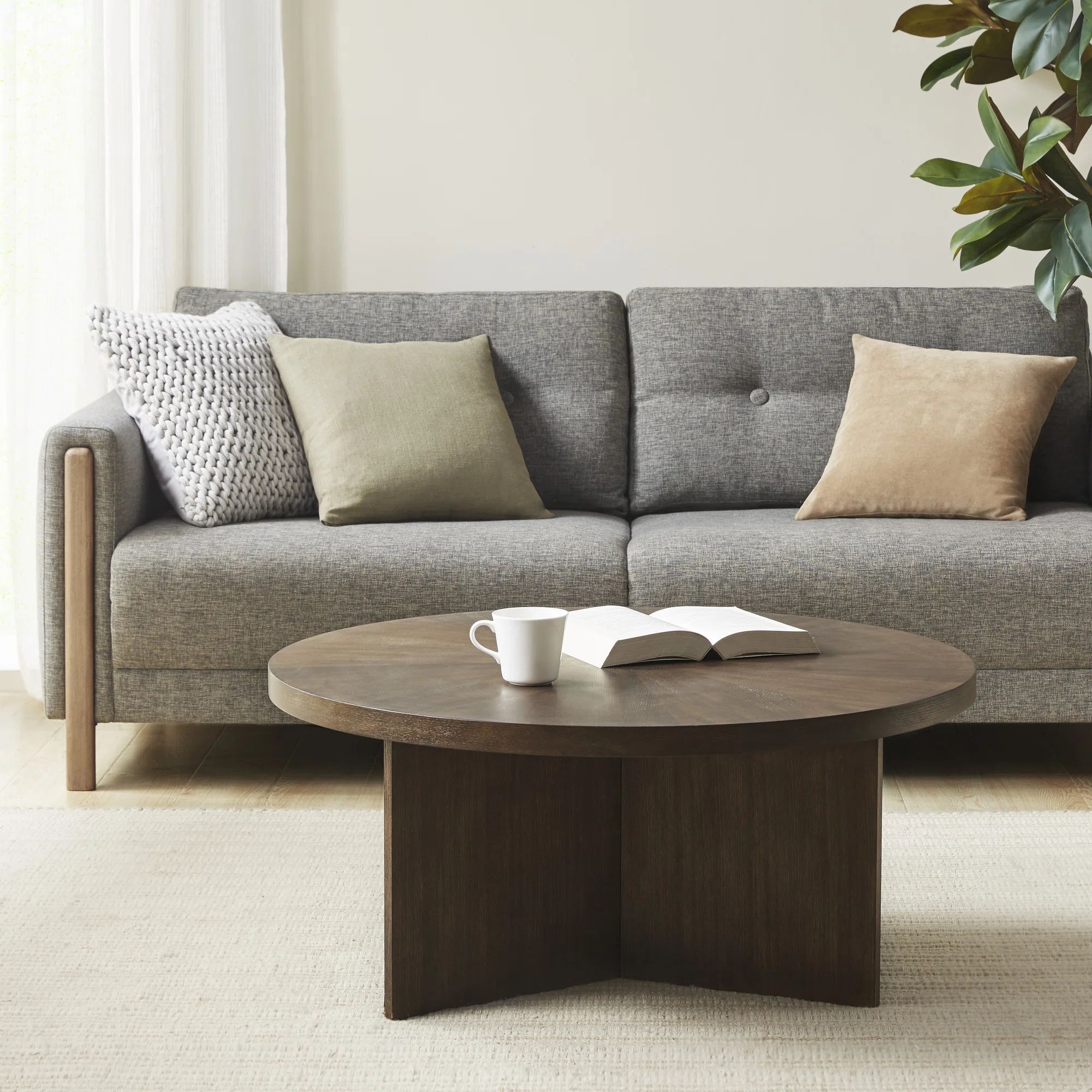 Martha Stewart Sadie Walnut Wood Coffee Table & Reviews | Wayfair | Wayfair North America