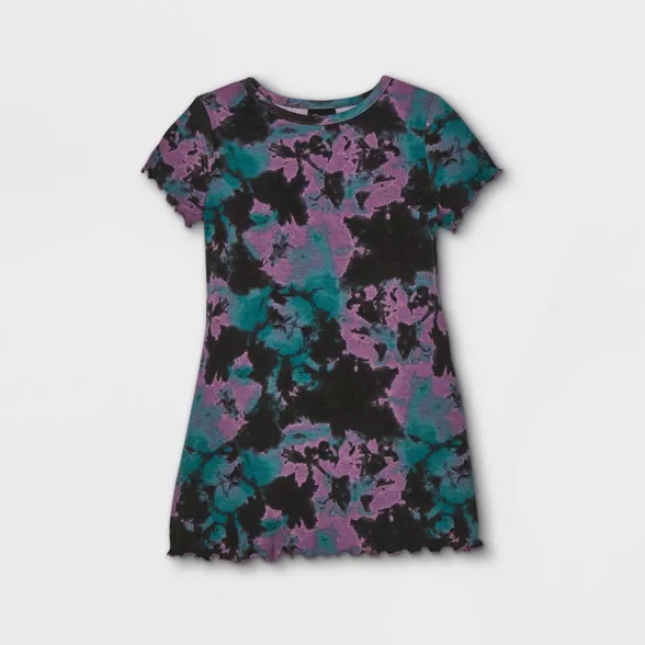 Toddler Girls' Ribbed Short Sleeve Dress - art class™ | Target