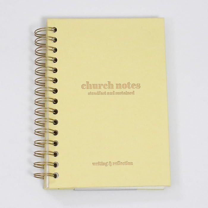 Steadfast and Sustained Church Notes Journal - Sermon & Podcast Christian Notebook - Guided Journ... | Amazon (US)