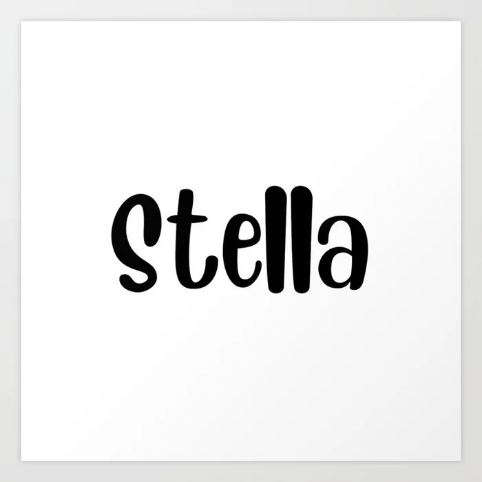 Stella Art Print | Society6