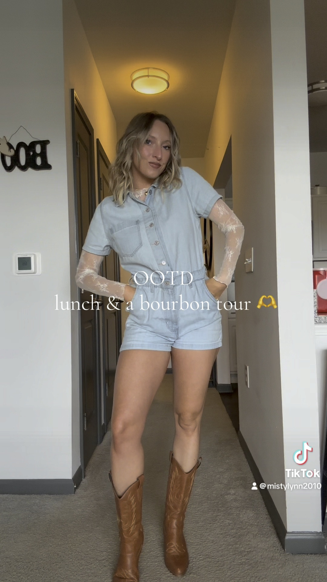 Bourbon tour outfit! 