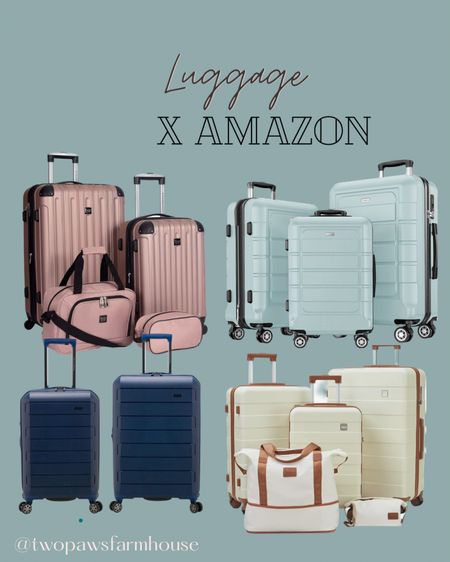 Luggage sets for all your travel needs from Amazon! Each set is less than $200 and has amazing reviews! 

#LTKsalealert #LTKGiftGuide #LTKtravel