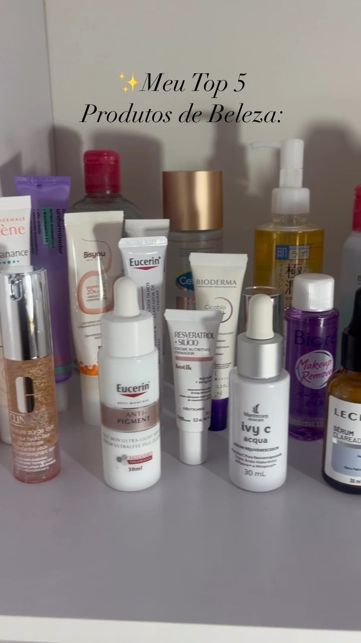 Meu top 5 produtos de beleza que continuarei usando em 2025! ✨

#garimpodakelly #beleza #beauty  #skincare #cetaphil #bioderma #eurecin #avene 

#LTKbeleza