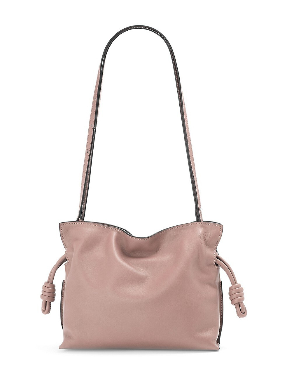 Mini Flamenco Knot Leather Clutch | Saks Fifth Avenue