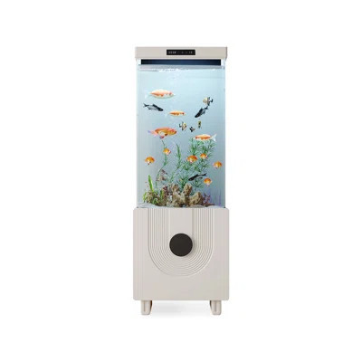 25-34 Gallon Steel Modern Eco Aquarium Tank | Wayfair North America