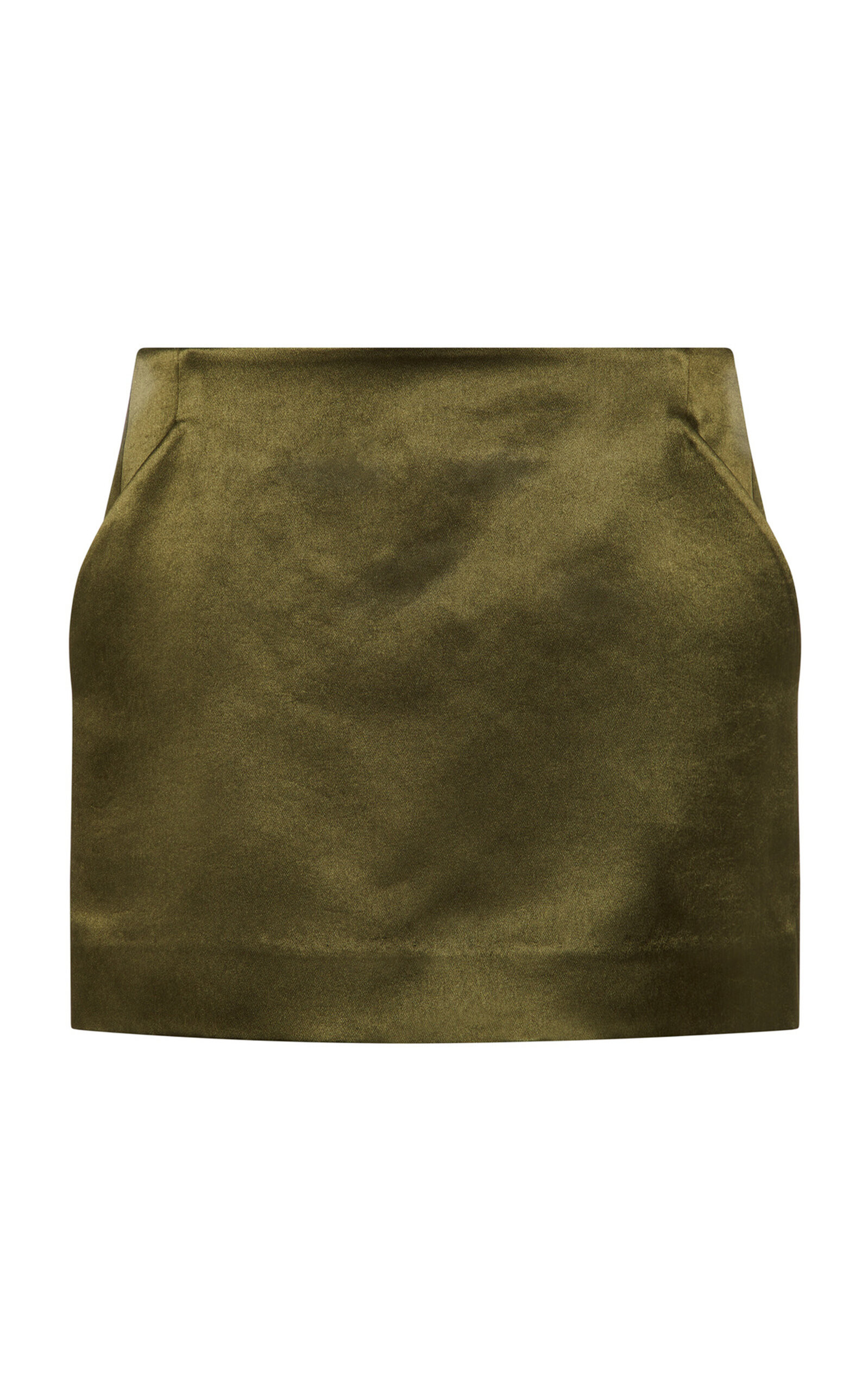 Cass Mid-Rise Satin Mini Skirt | Moda Operandi (Global)