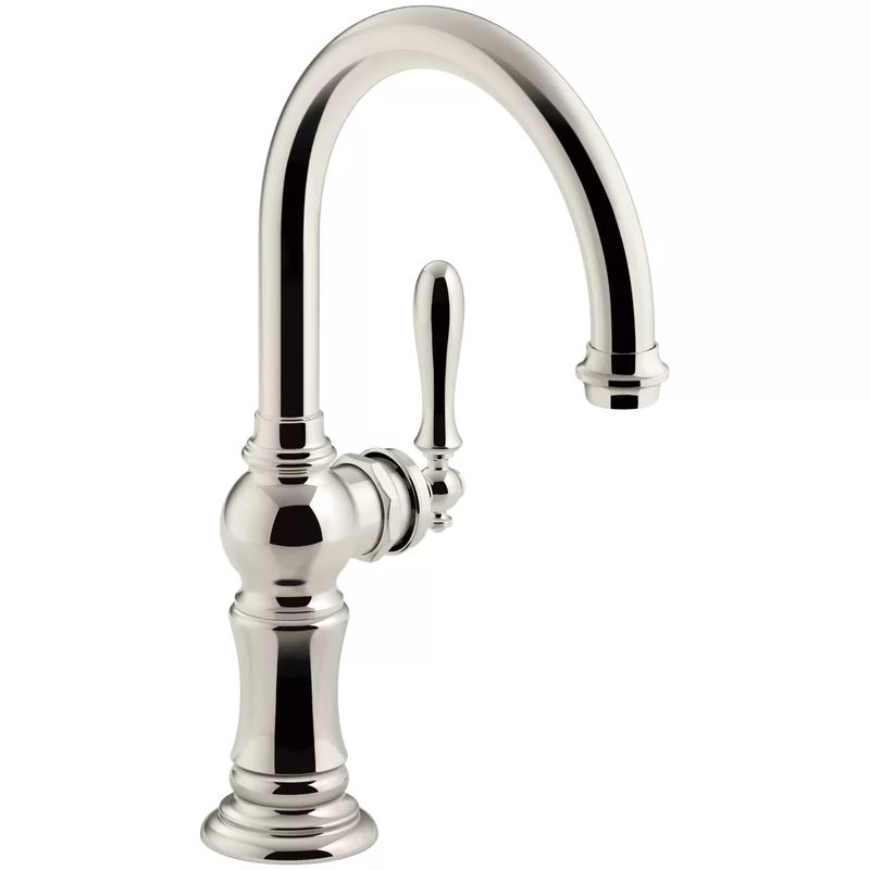 Artifacts® Single-Hole Bar Faucet with Supply Lines | Wayfair North America