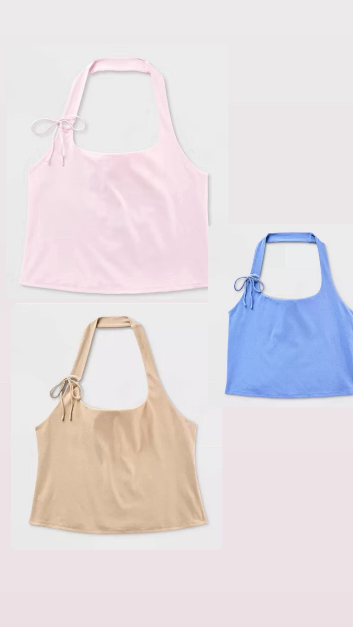 $7 halter tops! Take me back to the 90s and sign me up! 

#LTKFindsUnder100 #LTKSaleAlert