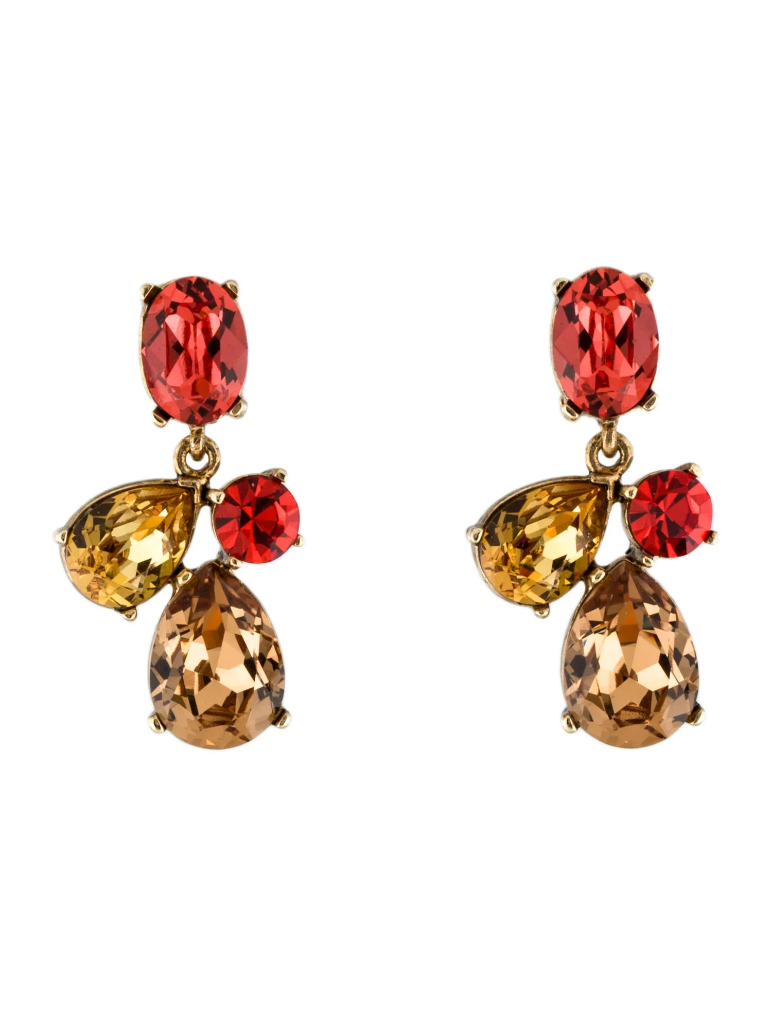 Crystal Drop Earrings | The RealReal