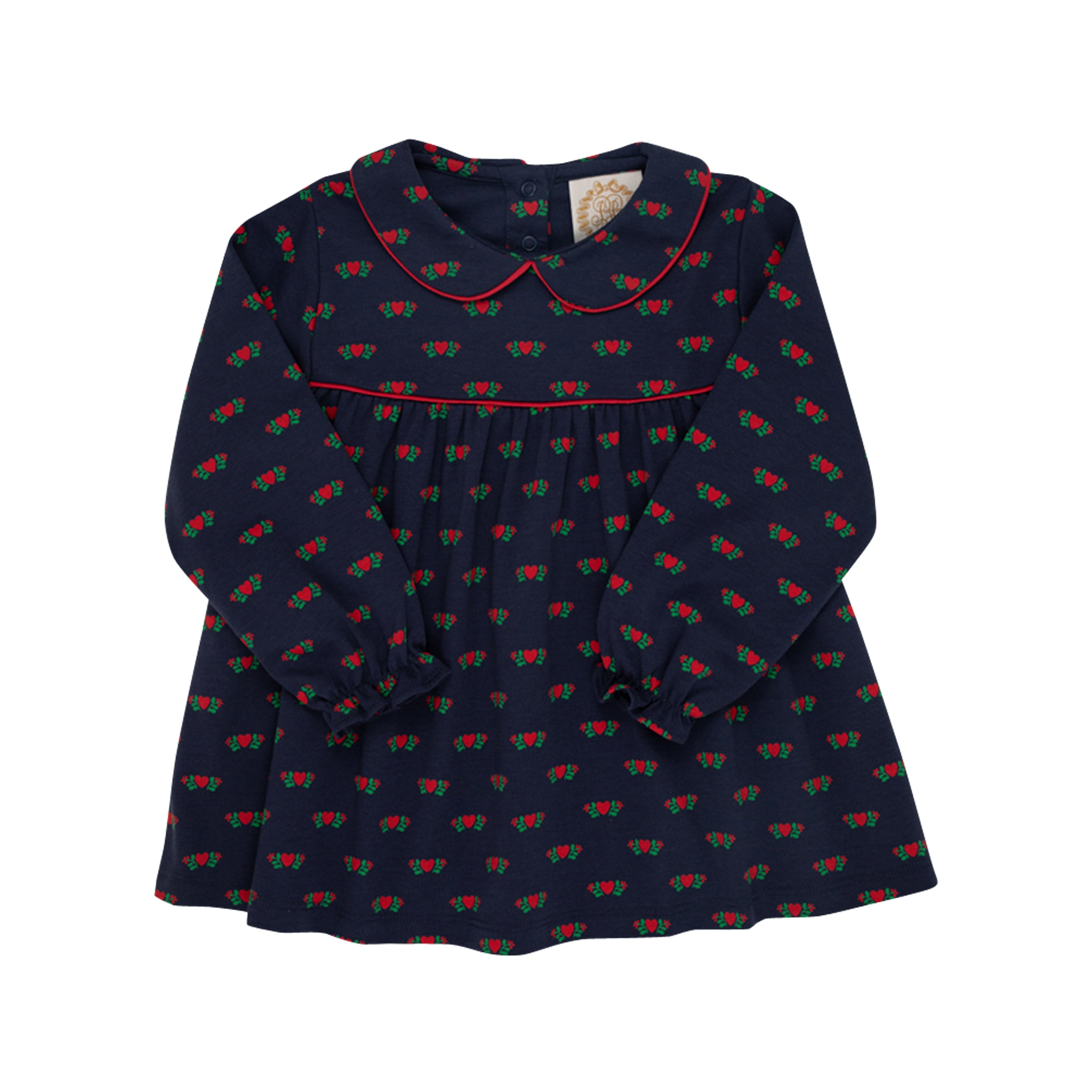 Maude's A-Line Top - A Kind Heart with Richmond Red | The Beaufort Bonnet Company