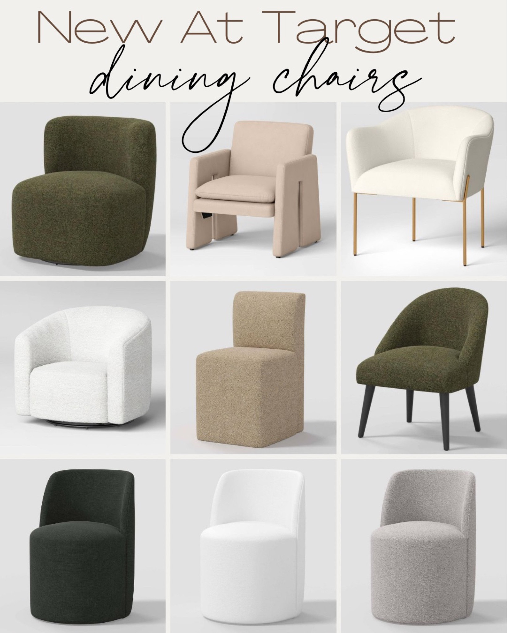 ✨𝙉𝙀𝙒✨ Dining chairs at Target! Loving all the new furniture Target is getting in!! 

#LTKhome #LTKstyletip