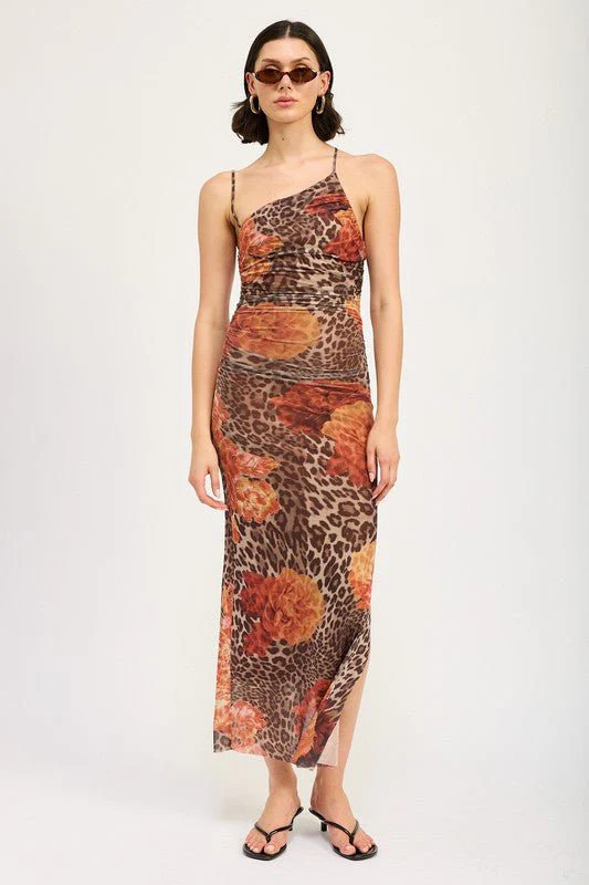 Leopard Maxi Dress | Fashion And Icon