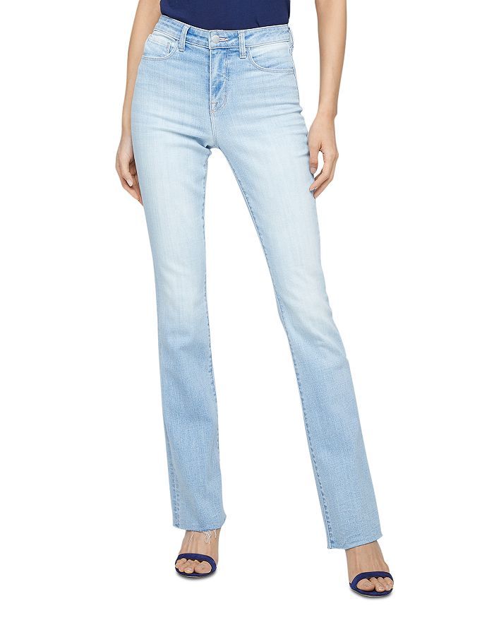 Ruth High Rise Straight Leg Jeans in Summit | Bloomingdale's (US)