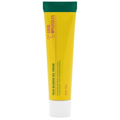 Good Molecules Yuzu Blemish Gel Face Cream - 30ml: Vegan, Anti-Acne, For Oily and Combination Skin, Unscented | Target