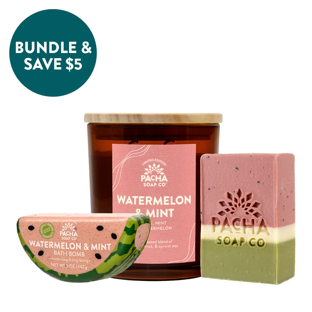 Watermelon & Mint Bundle | Pacha Soap Co.