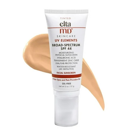 EltaMＤ UV Elements Tinted Sunscreen Moisturizer SPF 44 Tinted SPF Moisturizer 2oz | Walmart (US)