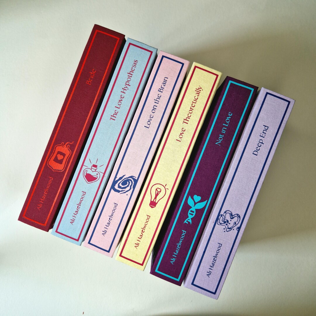 The Love Hypothesis, Love on the Brain & Love, Theoretically by Ali Hazelwood - Handmade Classic ... | Etsy (US)