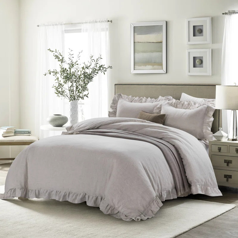 Adelynn Reversible Duvet Cover Set | Wayfair North America