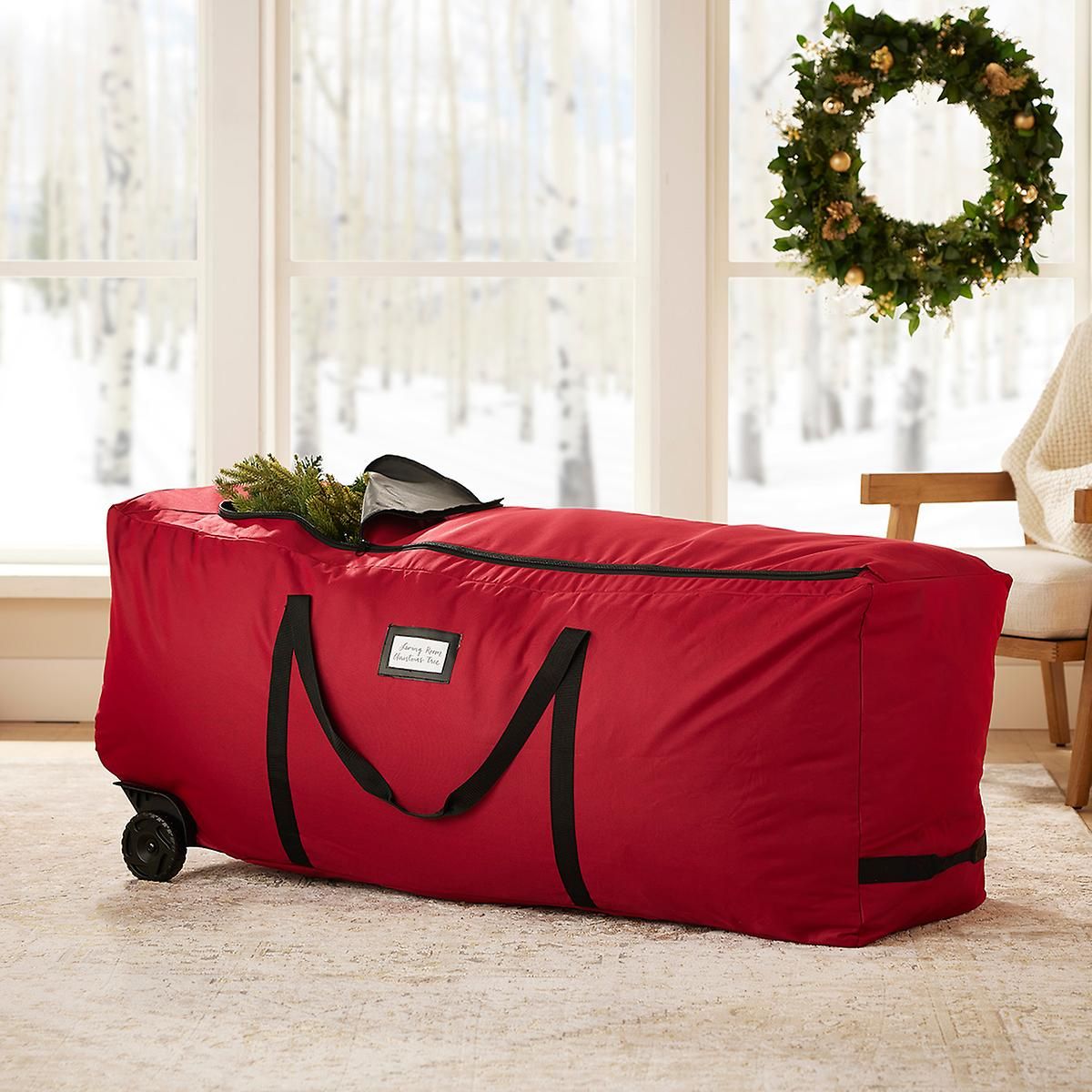 EZ Roller Christmas Tree Storage Bag | The Container Store