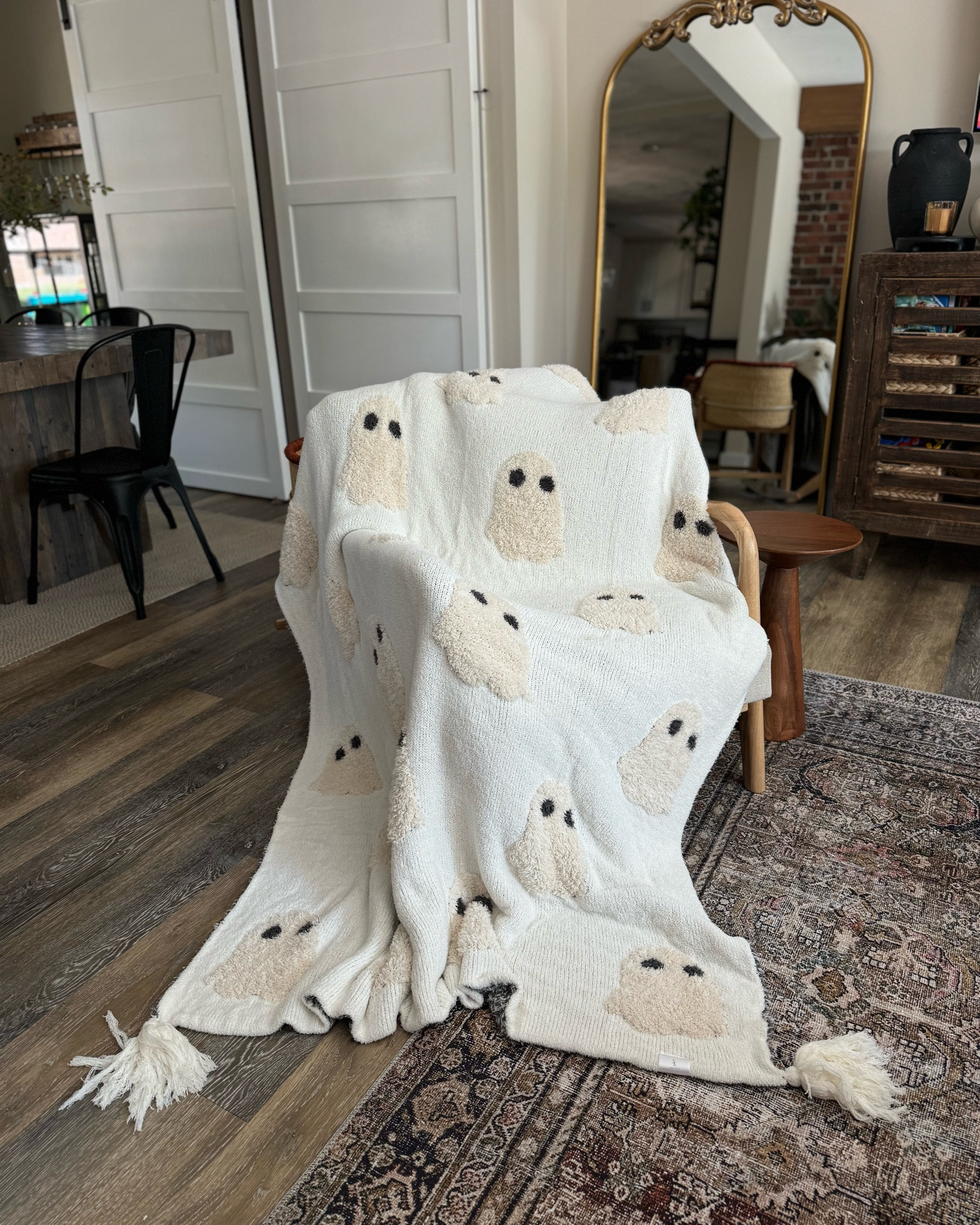 The cutest ghost blanket! Already a major hit with Ollie!!! This is SO freaking soft and adorable for spooky szn 😍👻

Styled Collection x Sarah Knuth, cozy blanket, blanket season, spooky season, ghost blanket, neutral blankets 

#LTKFindsUnder100 #LTKSeasonal