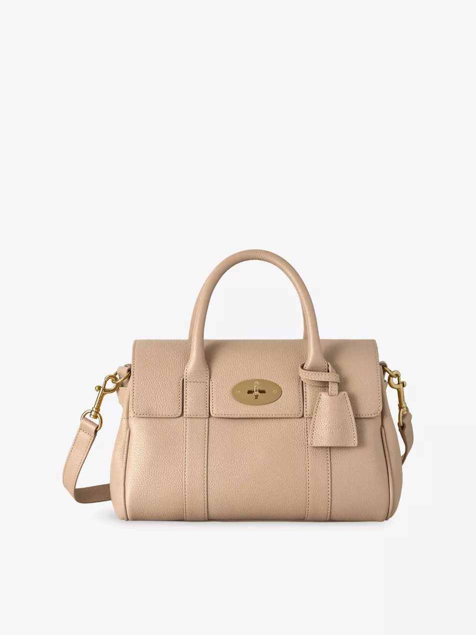 Bayswater Satchel Small Leather Top-Handle Bag | Selfridges