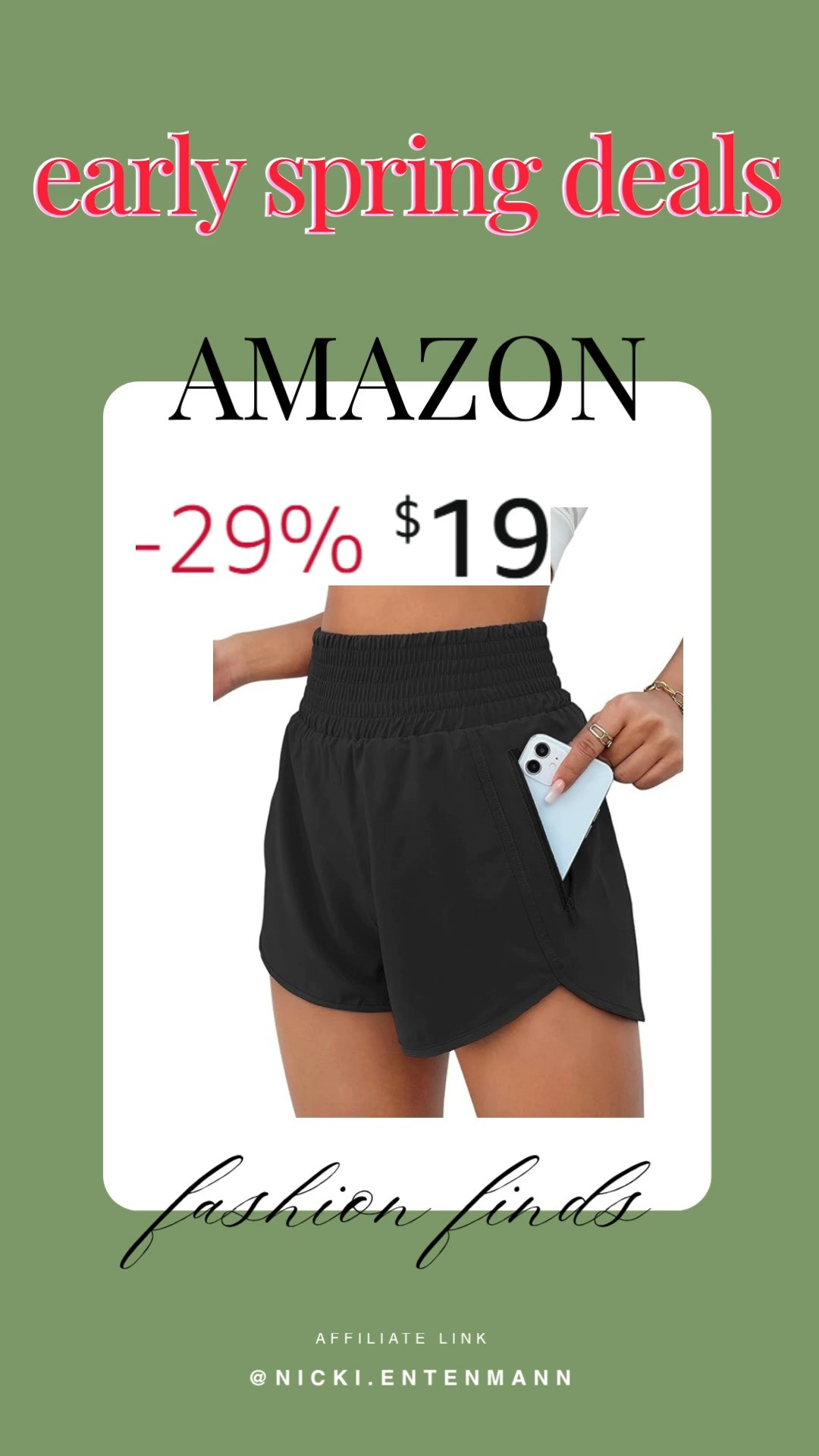 High waisted comfort meets sporty style with these women’s athletic shorts. Built for running, lounging, and everything in between, pockets keep essentials handy while you move with ease 🏃‍♀️✨🩳

#athleticshorts #womensactivewear #runninggear #highwaistedshorts #fitnessfashion #workoutstyle #sportswear #gymoutfit #activeweartrends #comfortstyle 

 #LTKfitnessgoals #LTKActive #LTKSaleAlert