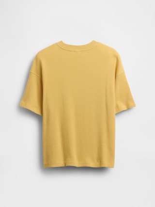 Kids Oversized Waffle T-Shirt | Gap (US)