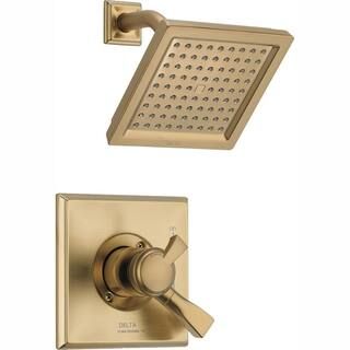 Delta Dryden 1-Handle Shower Faucet Trim Kit in Champagne Bronze (Valve Not Included) T17251-CZ-W... | The Home Depot