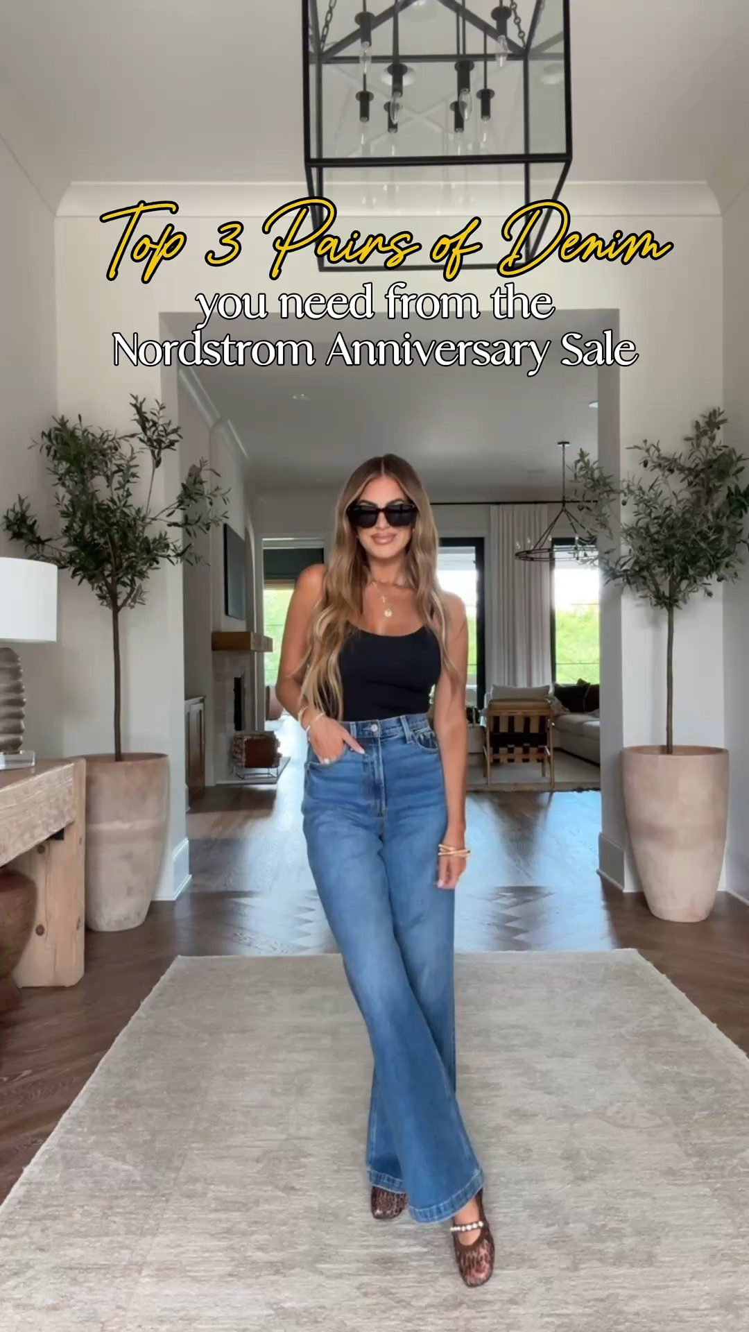 wearing a size small in the tank and a size 27 in the jeans! #nsale 

also linked my bag available in brown

#LTKSaleAlert
