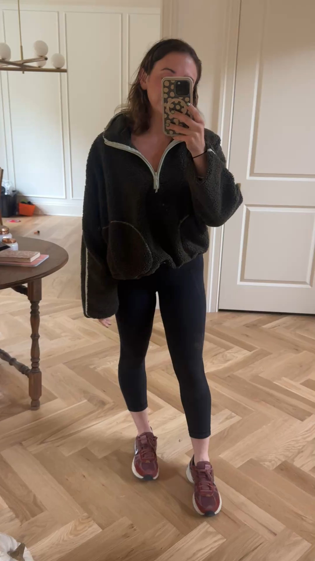 Rainy cozy SAHM ootd. Mom outfit. Pullover  

#LTKSeasonal #LTKSaleAlert #LTKActive