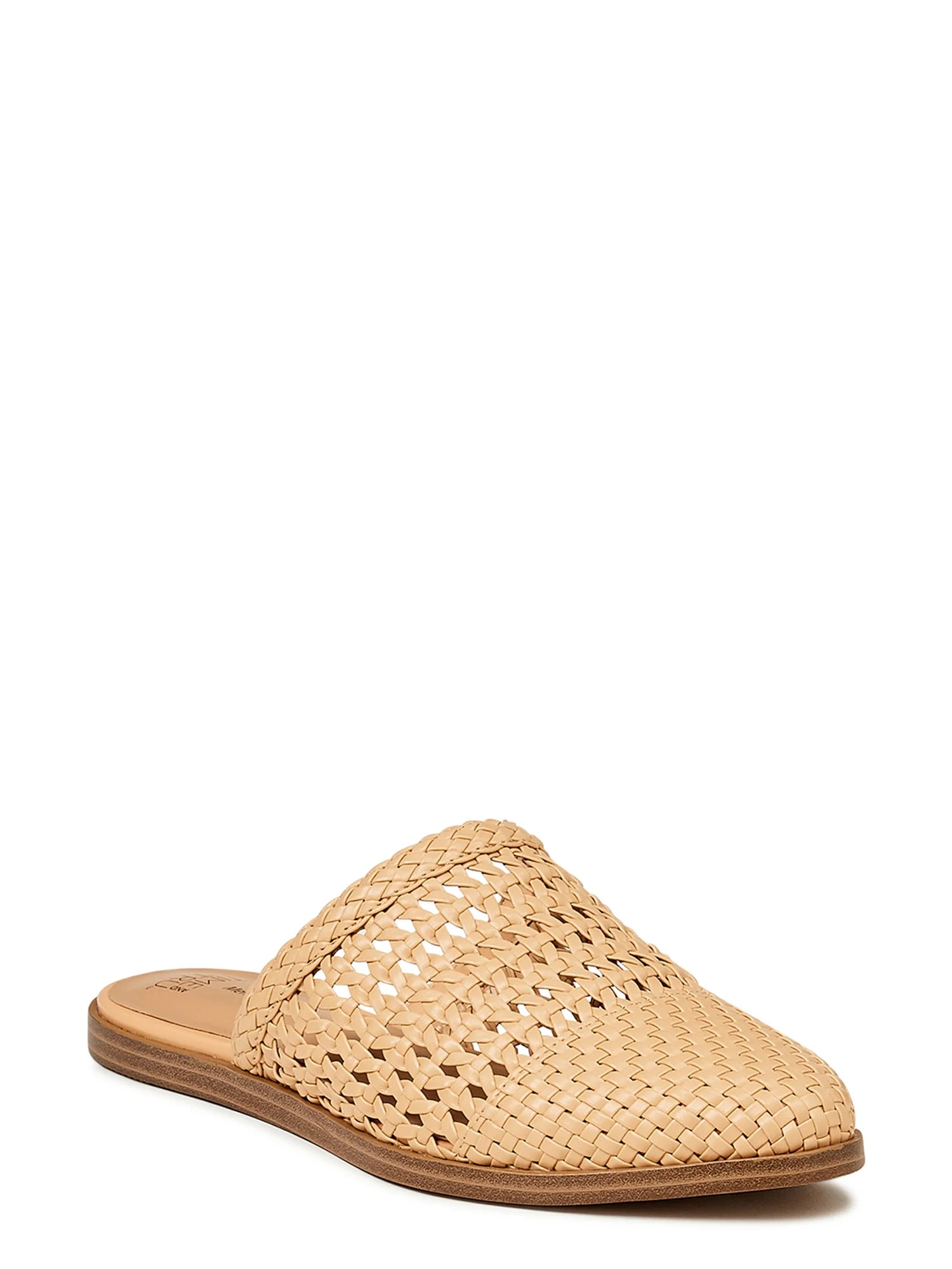 Time and Tru Women's Flat Woven Mule - Walmart.com | Walmart (US)