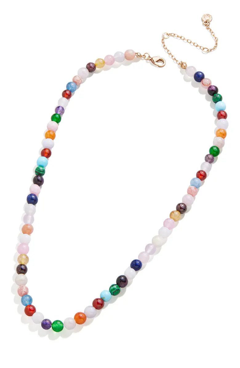 Semiprecious Stone Beaded Necklace | Nordstrom