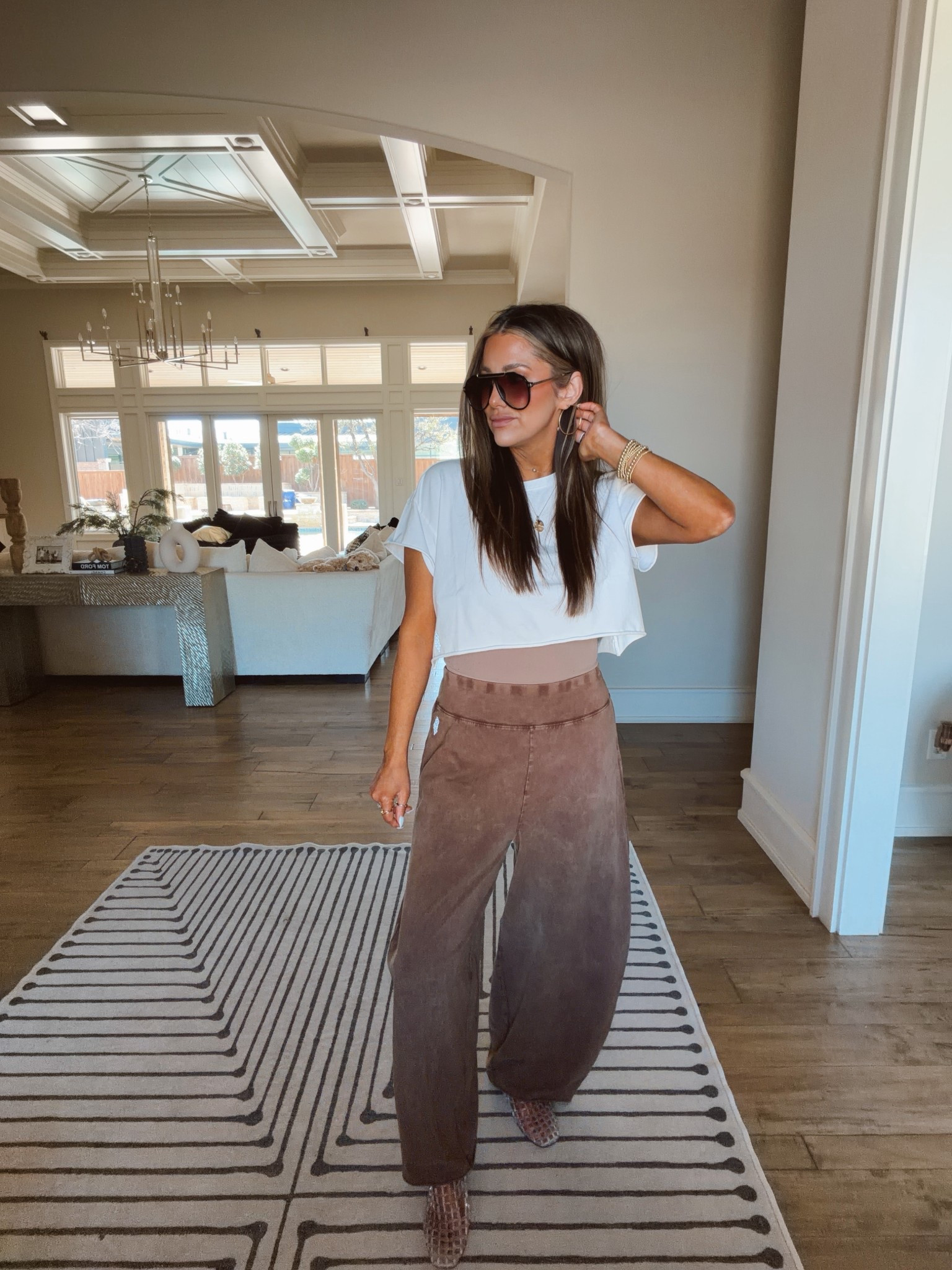 These pants are as comfy as they look they’re so good!!

#LTKgrwm #LTKootd #LTKmomlife