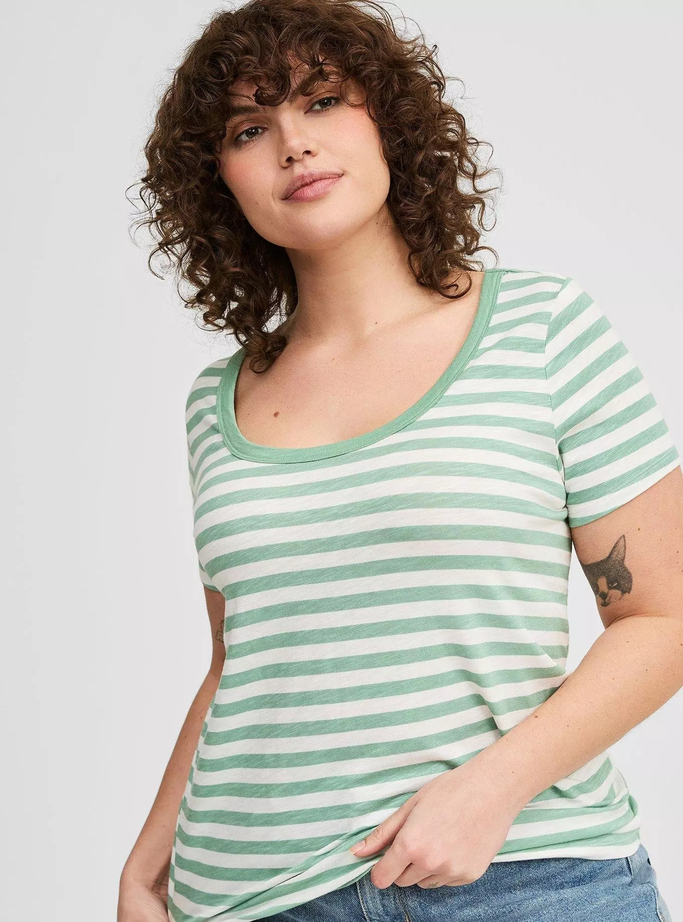 Vintage Slub Scoop Neck Tee | Torrid (US & Canada)