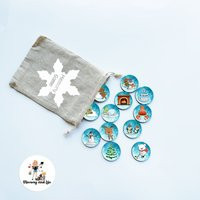 Wooden Winter Memory Game/ Learning Games/ Game | Etsy (US)